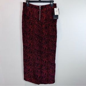 SCOTCH & SODA Maison Scotch Tropical Floral Print Wide Leg Front Zip Pants